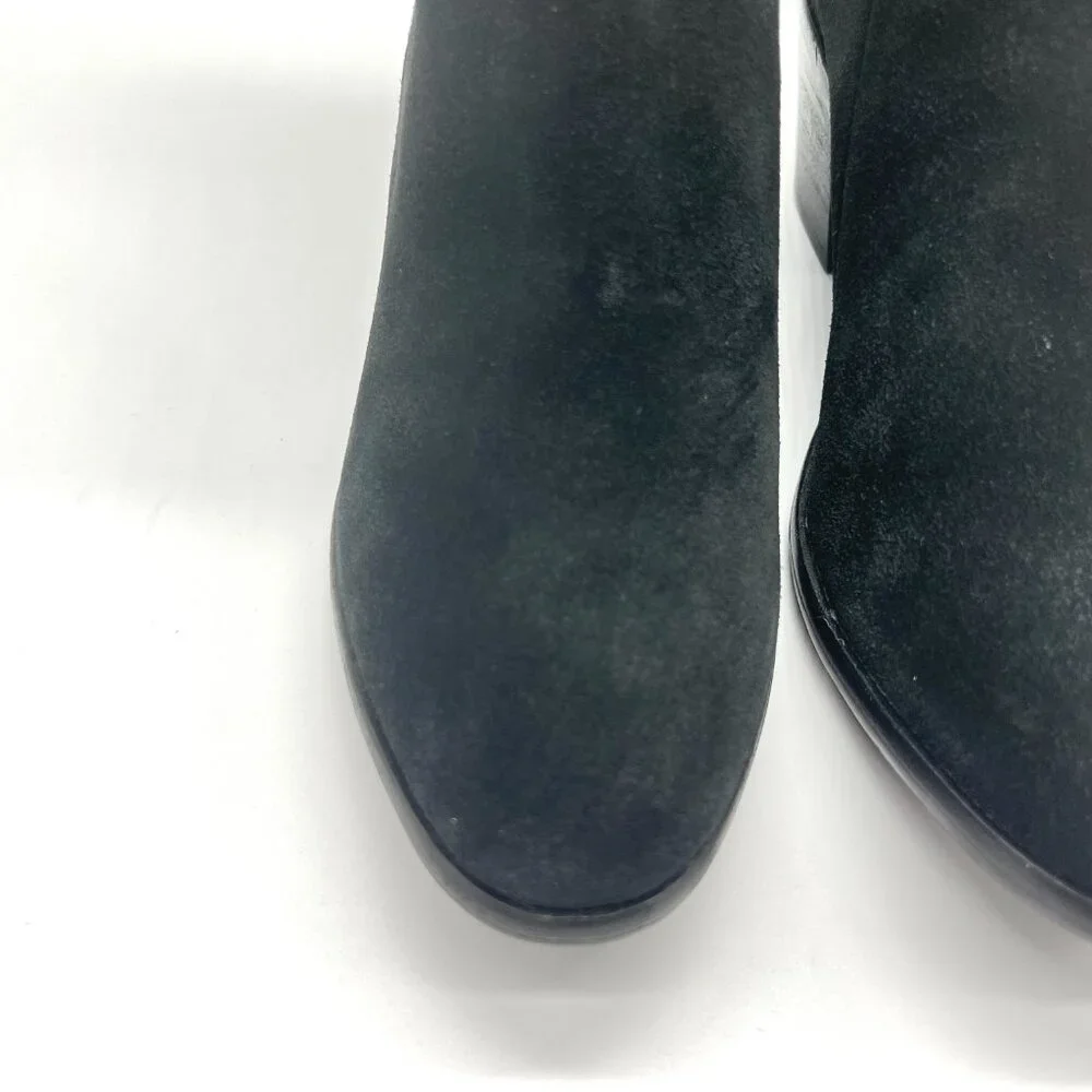 Ugg Womens Size‎ 6.5 6.5M Breeda Black Suede Leather Ankle Boots Shoes